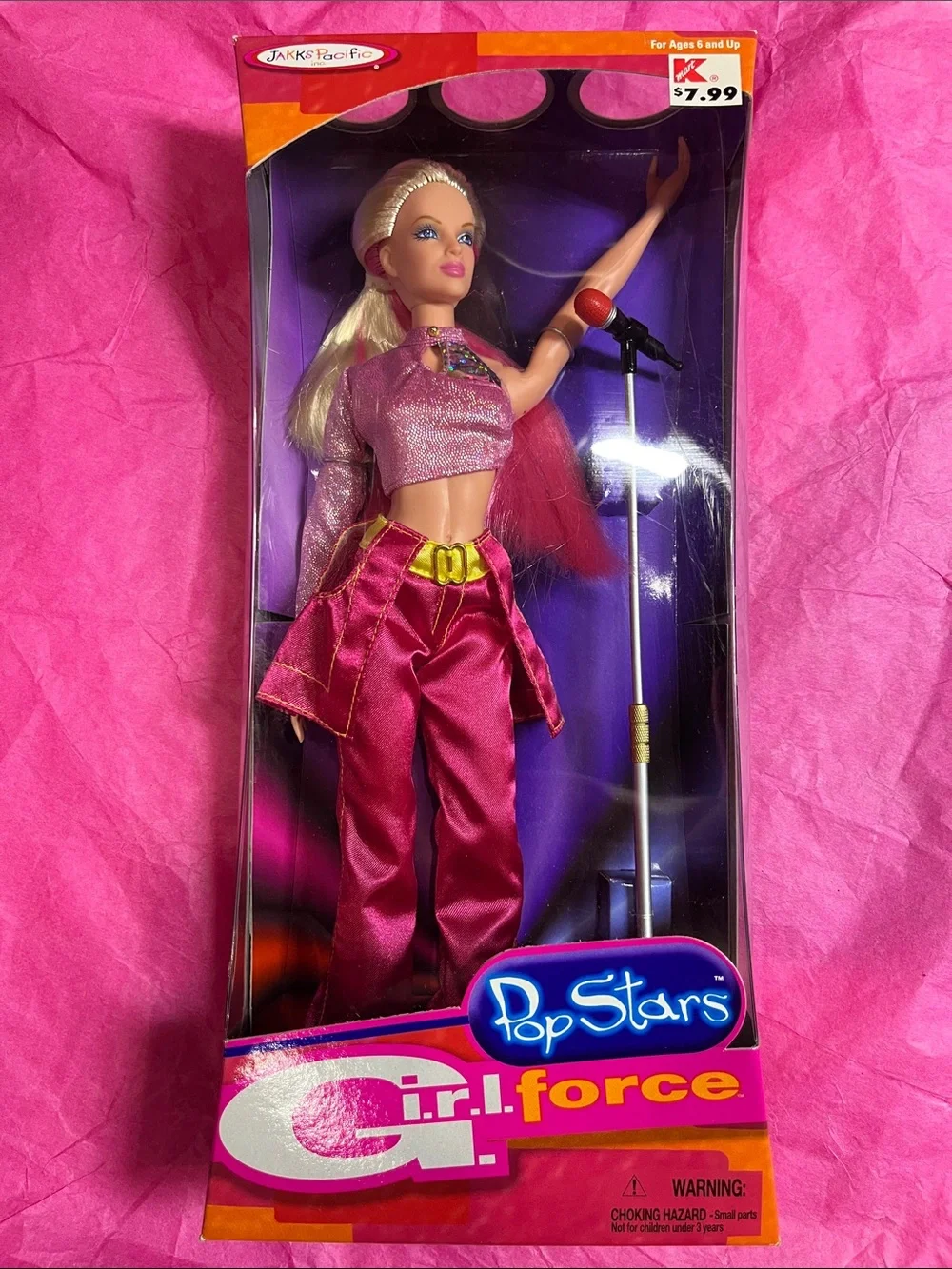 2000 Y2K G.I.R.L. Force Pop Stars Arianna Doll NRFB Super Rare